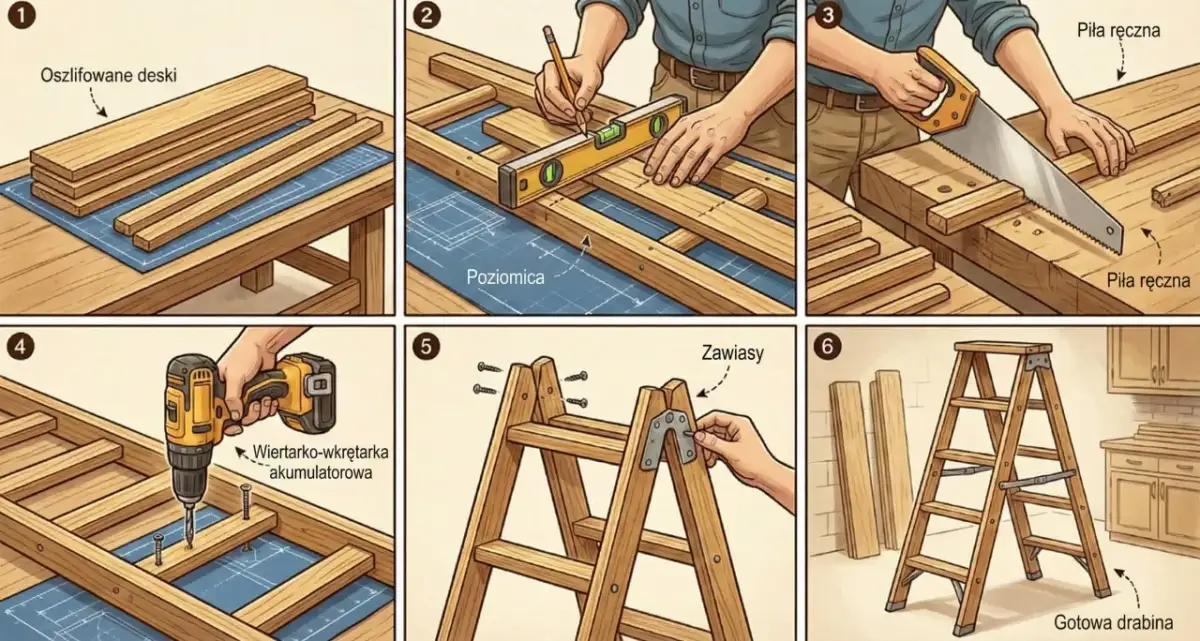 Kwietnik drewniany drabinka: Zrób to sam! Poradnik krok po kroku