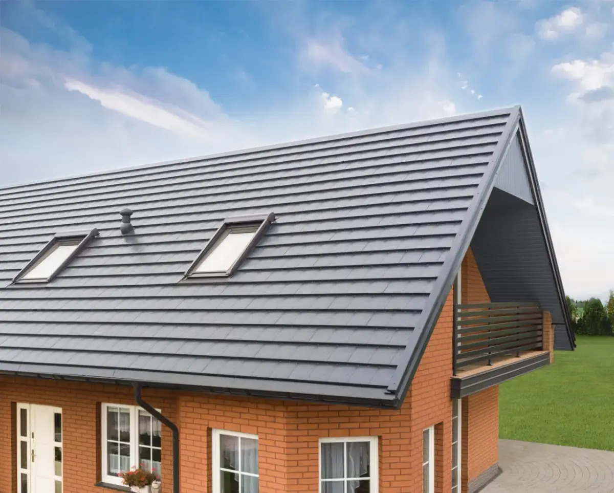 Grafitowa blacha – idealne kolory elewacji, które zachwycą każdego