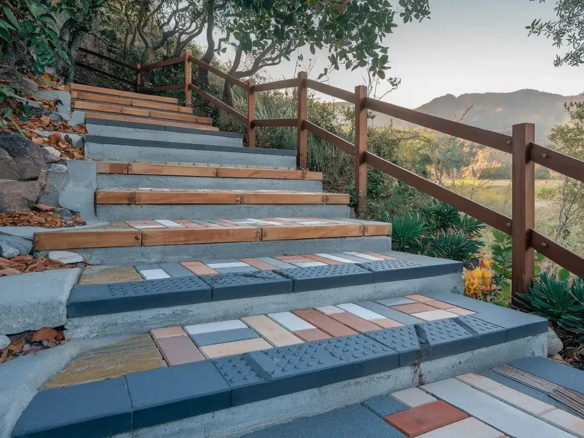 Schody zewnętrzne betonowe: Jak obłożyć? Materiały, koszty, błędy