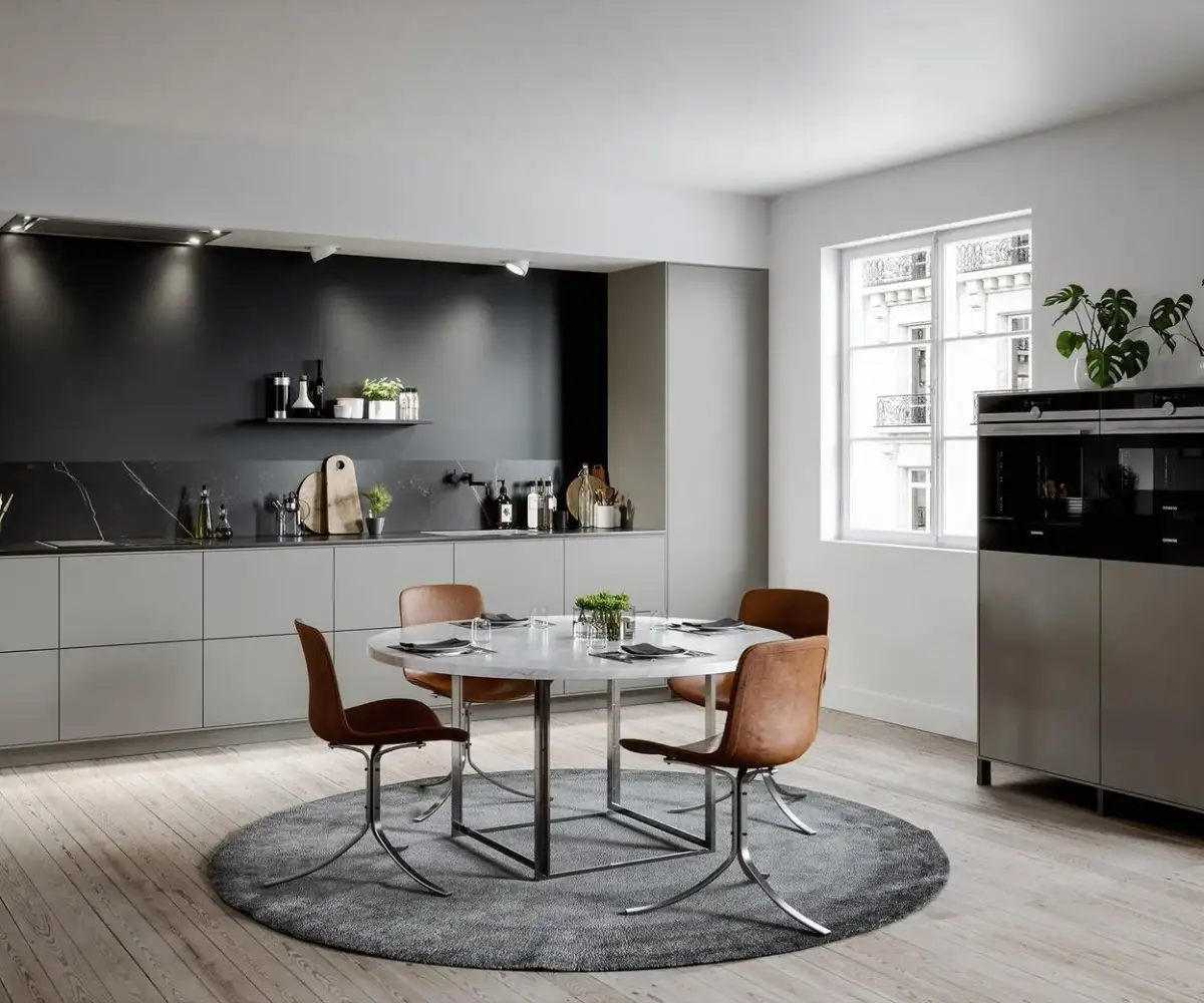 Kuchnia bez szafek: inspiracje i praktyczne pomysły na pustą ścianę