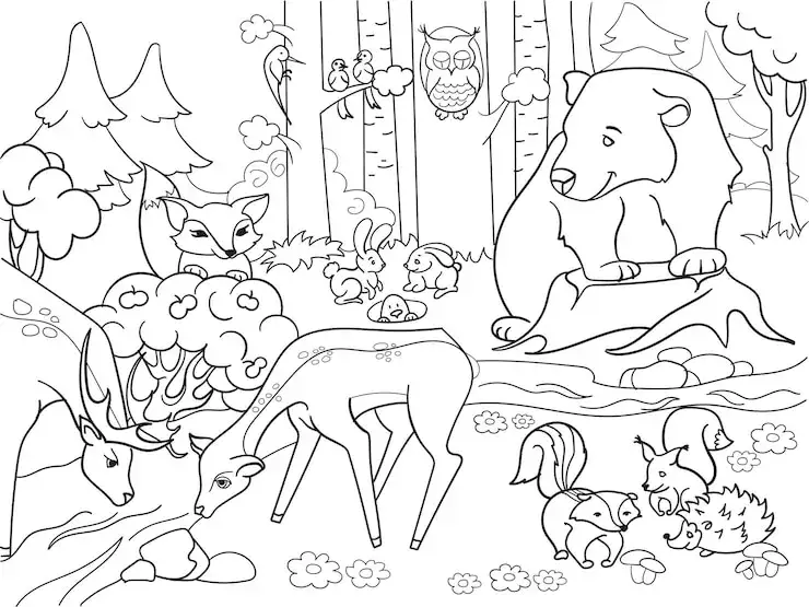 Kolorowanki ze zwierzętami, które rozweselą każde dziecko i uczą