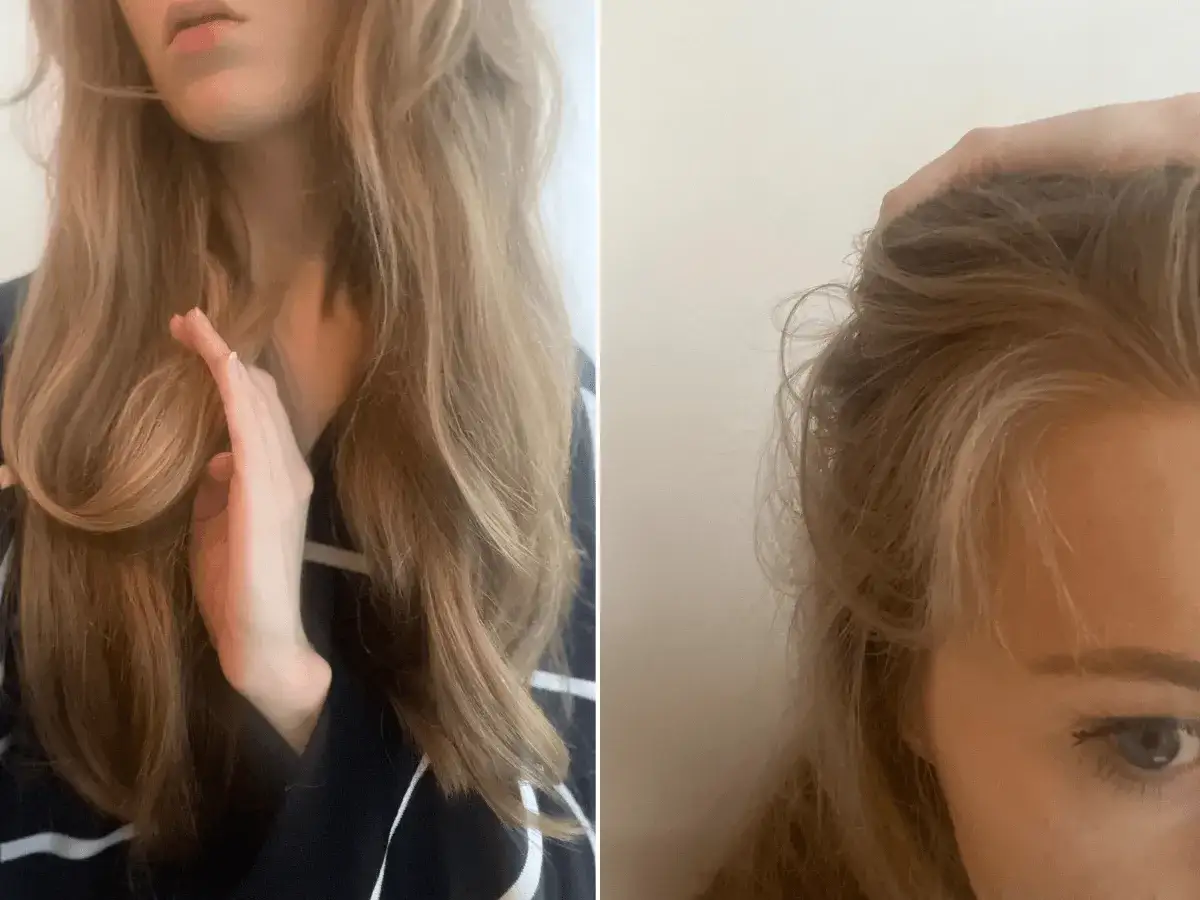 Delikatne, blond włosy, które chcą rosnąć, by być jeszcze piękniejsze.