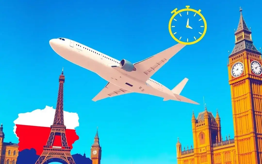 Ile trwa lot do Londynu? Poznaj czasy lotów z różnych miast