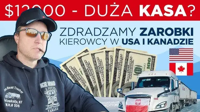 Ile zarabia kierowca ciężarówki w USA? Zaskakujące fakty o wynagrodzeniach