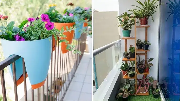 Las mejores macetas para barandilla que transformarán tu espacio