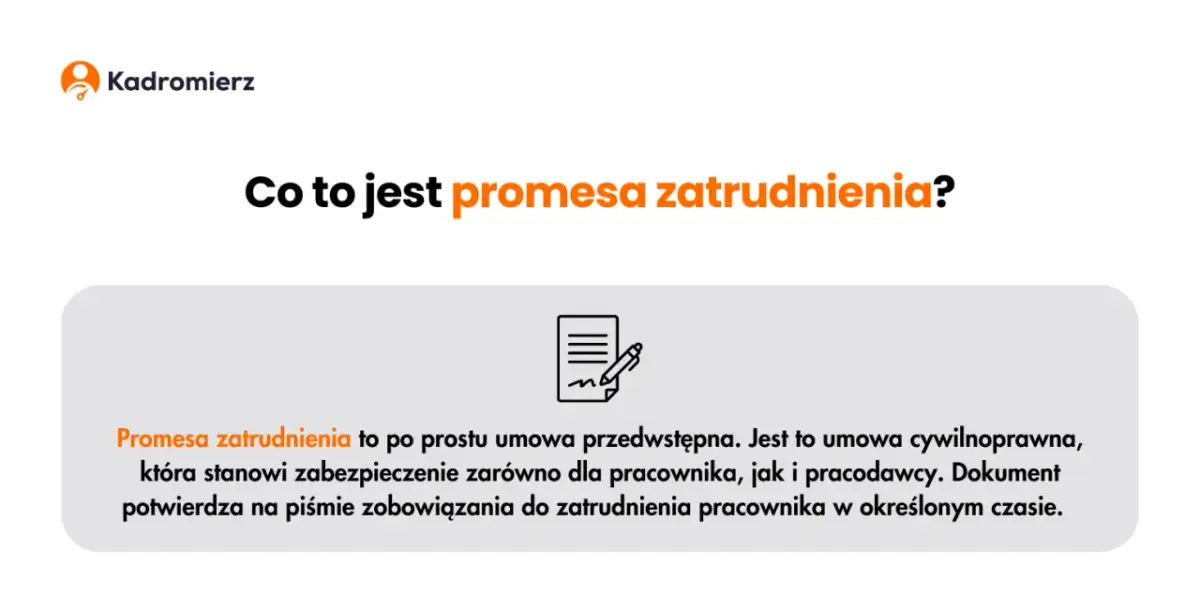 Promesa zatrudnienia: Co to jest i jak działa? Twój przewodnik