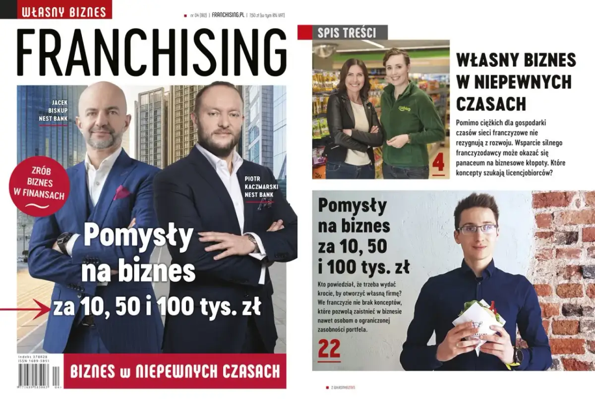 Pomysły na biznes za 10, 50 i 100 tys. zł. Artykuł podpowiada, w jaki biznes zainwestować 100 tys. zł, nawet w niepewnych czasach.