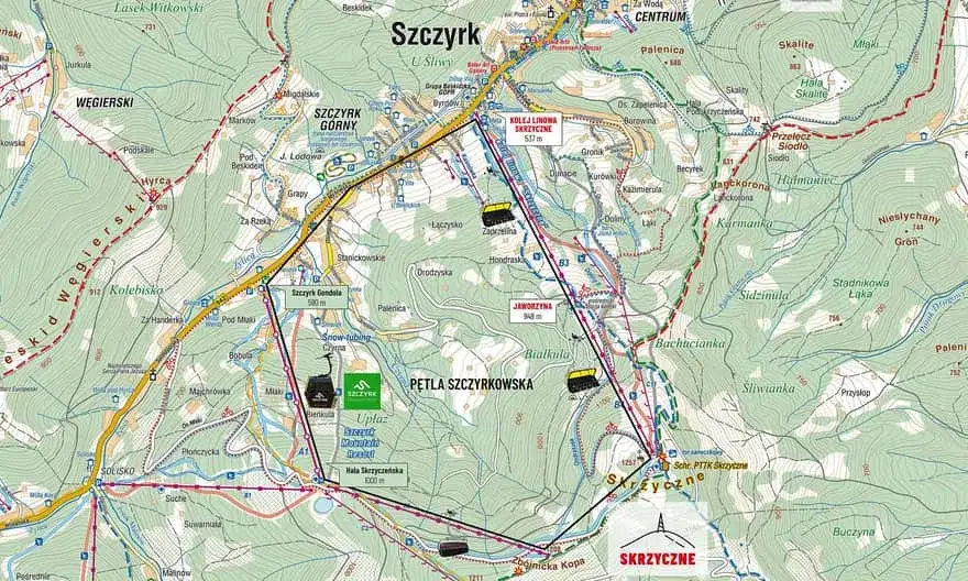 Którym szlakiem na Skrzyczne? Wybierz idealną trasę dla siebie!