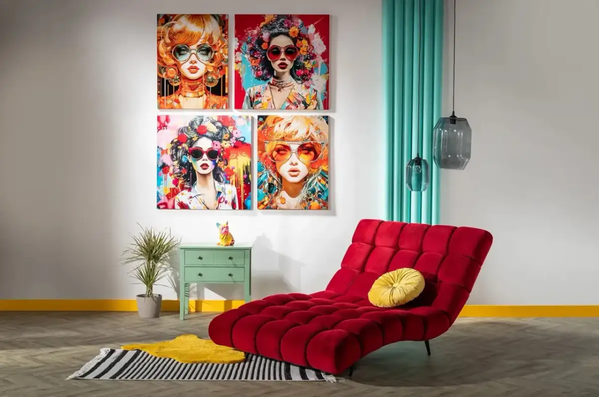 Pop art wnętrza: jak wprowadzić kolor i oryginalność do domu