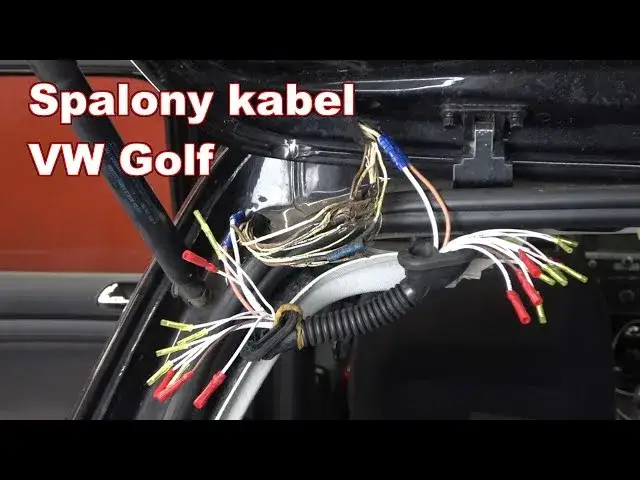 Audi 80 B4 wiązka klapy: Jak naprawić przerwane kable?