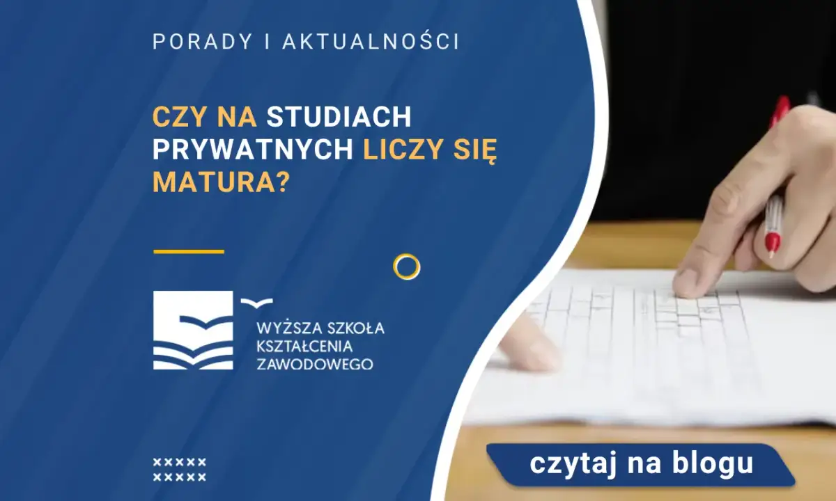 Słabe wyniki matury? Oto studia, które możesz wybrać bez stresu