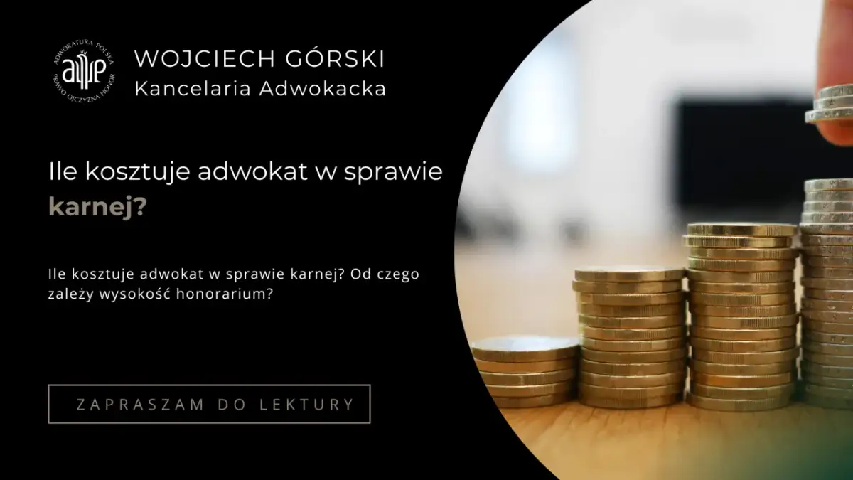 Koszty Adwokata w Sprawie Karnej: Ile Zapłacisz? Przewodnik