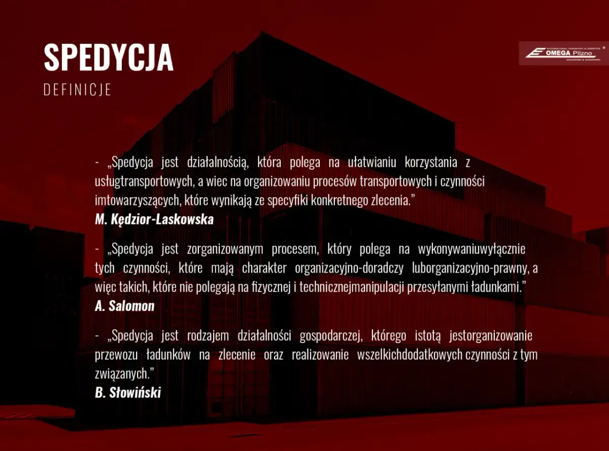Co to jest spedycja? Klucz do efektywnej logistyki firmy.