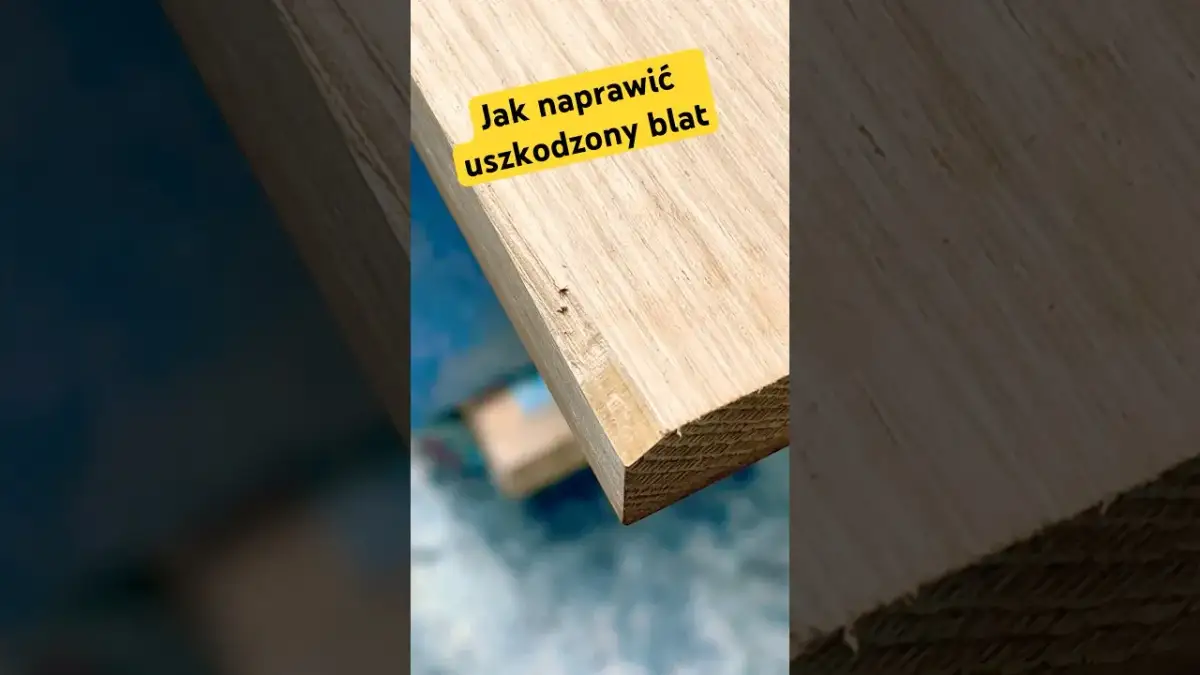 Jak naprawić uszkodzony blat kuchenny - proste metody na trudne uszkodzenia