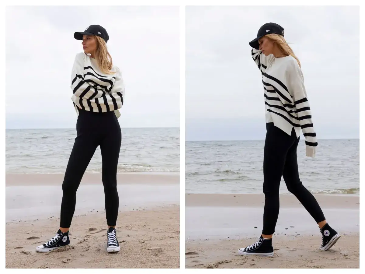 Czarne spodnie damskie: Jak stylizować na każdą okazję?