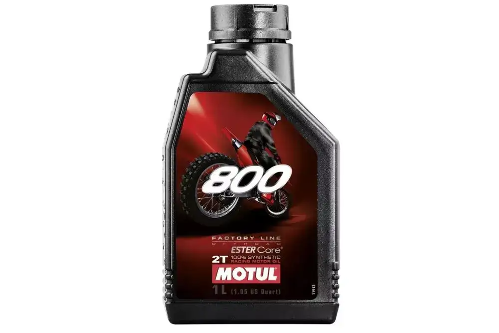 MOTUL 800 2T - najlepszy olej do silników dwusuwowych wyścigowych