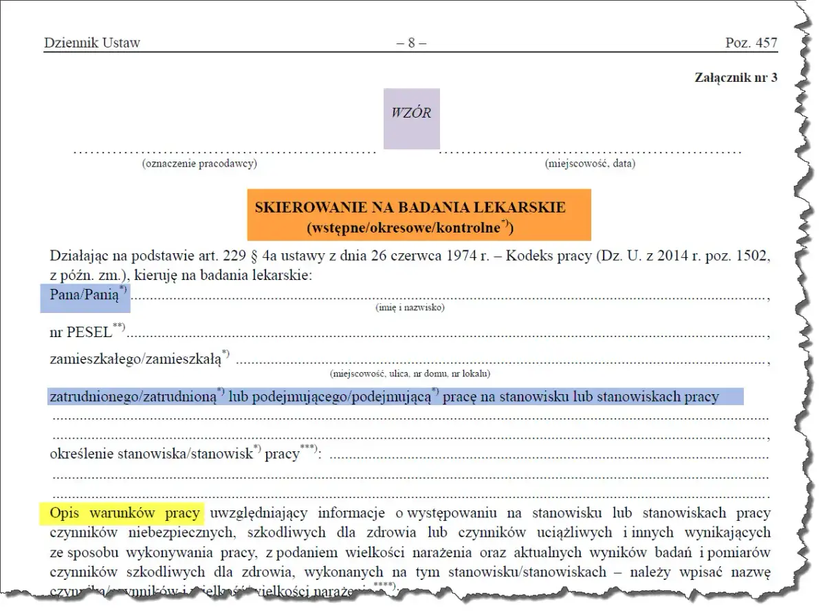 Ile czasu na badania do pracy? Musisz mieć orzeczenie przed startem!