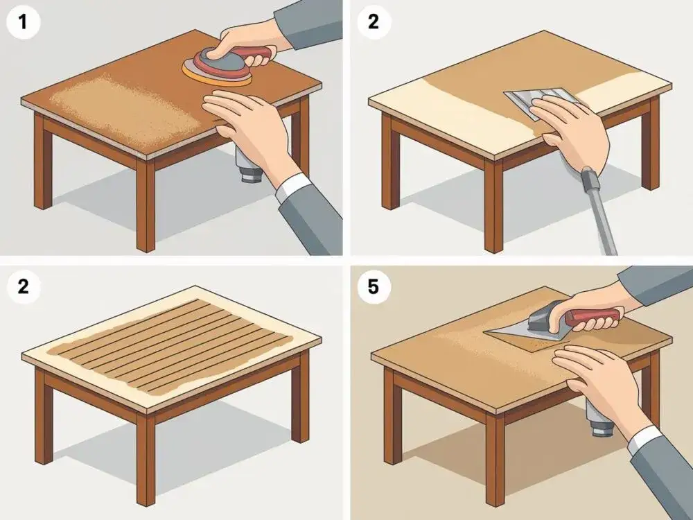 Jak odnowić blat stołu? Farba, lakier, olej wybierz mądrze!