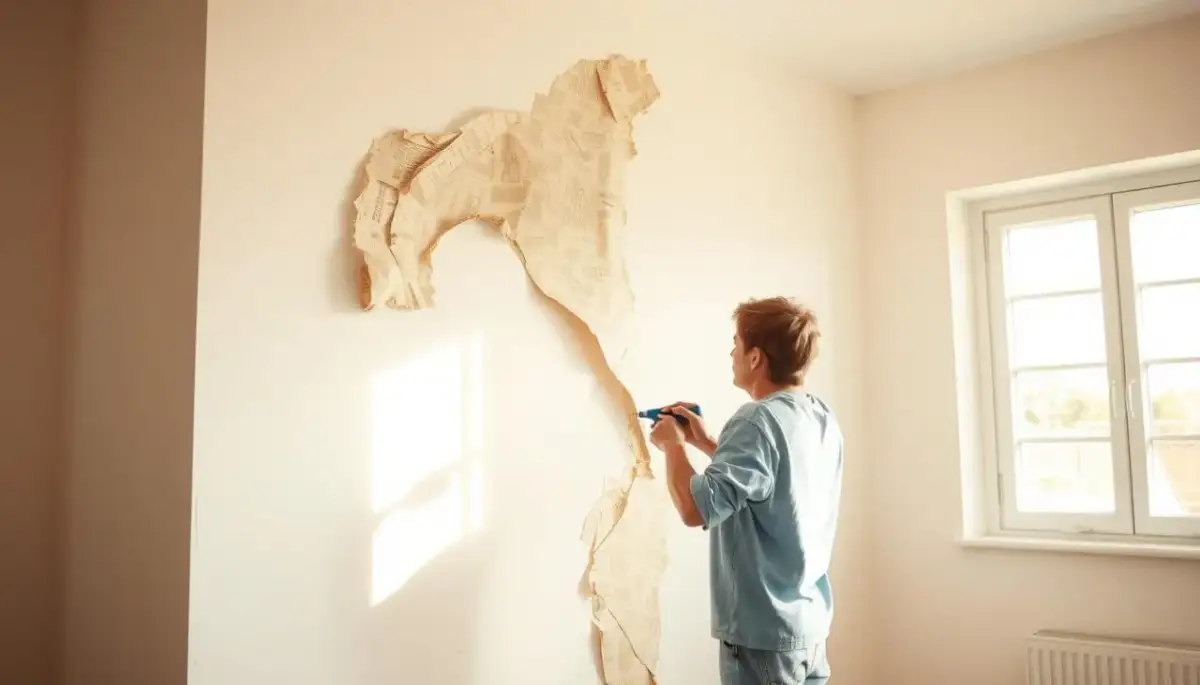 Jak zerwać tapetę ze ściany bez uszkadzania tynku i nerwów