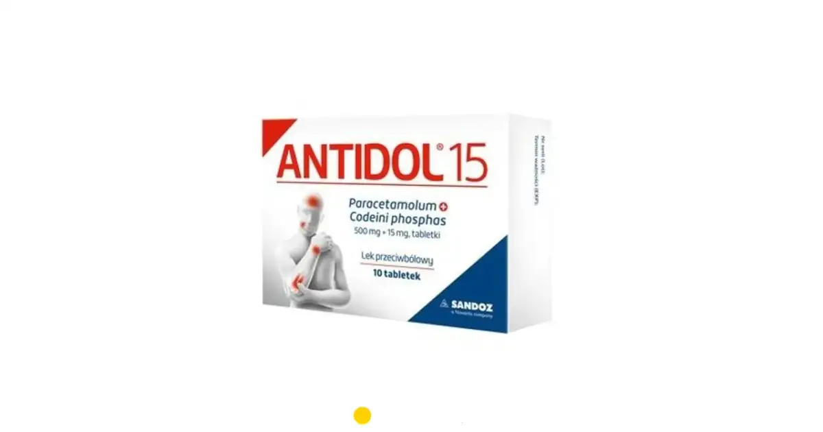 Antidol 15 czy jest na receptę? Sprawdź, co musisz wiedzieć