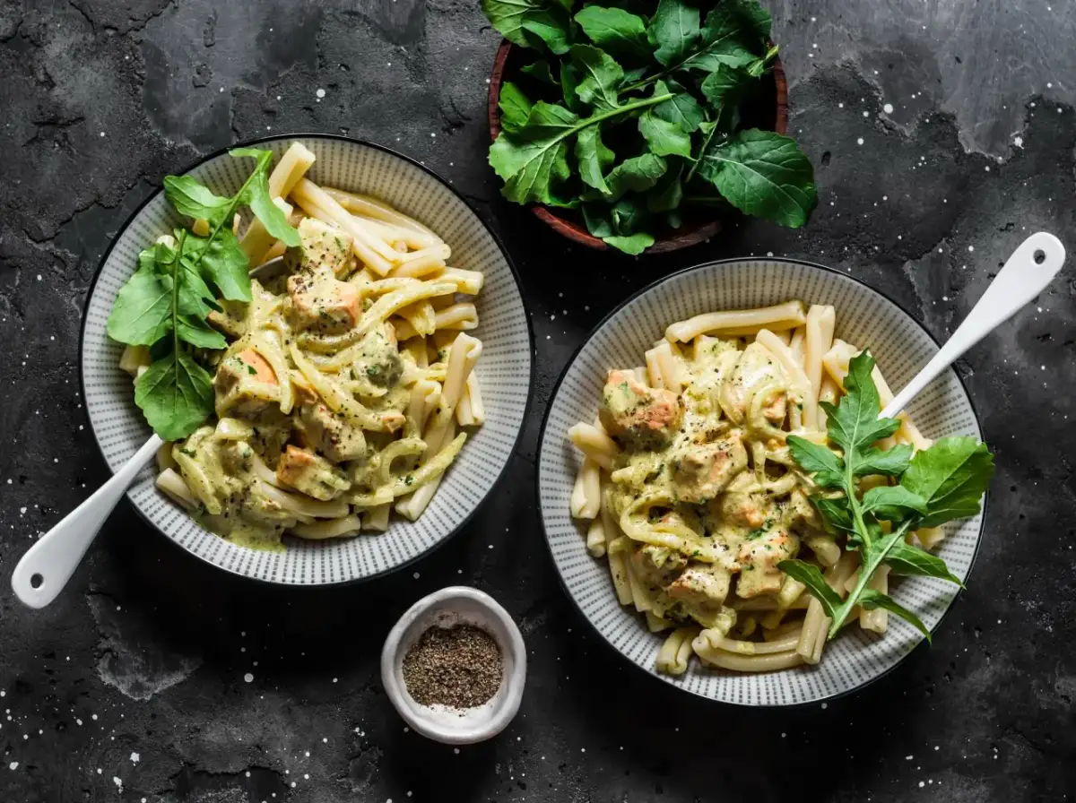 Pâtes pesto poulet : la recette express, onctueuse et inratable