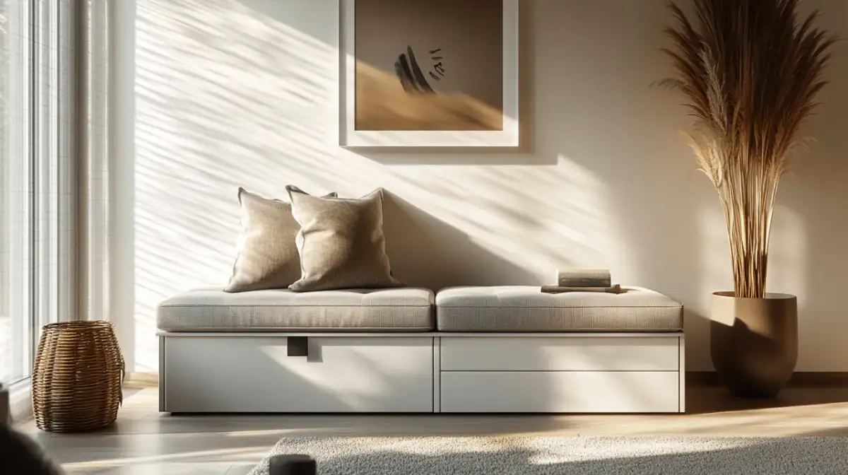 Polsterbänke Schlafzimmer: Praktische Lösungen für Stil und Stauraum