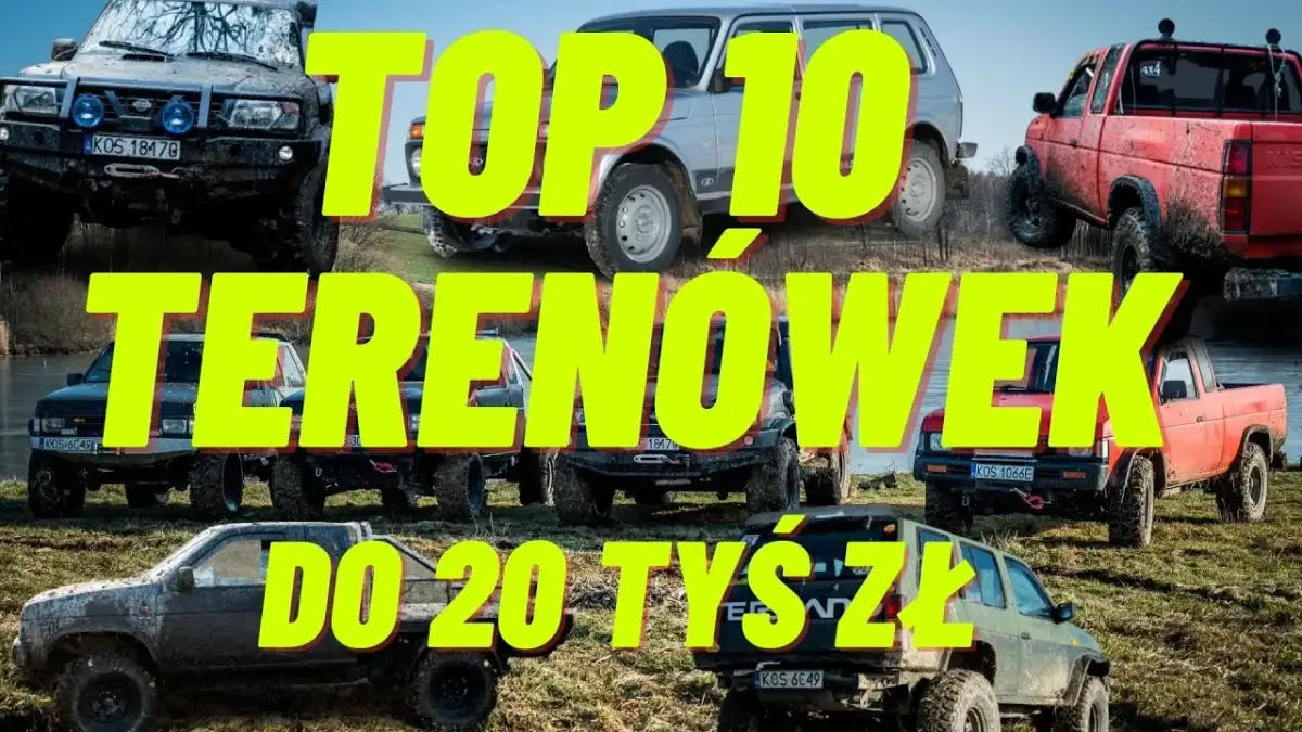 Najlepsze auta z napędem 4x4 do 20 tys: 5 modeli w terenie