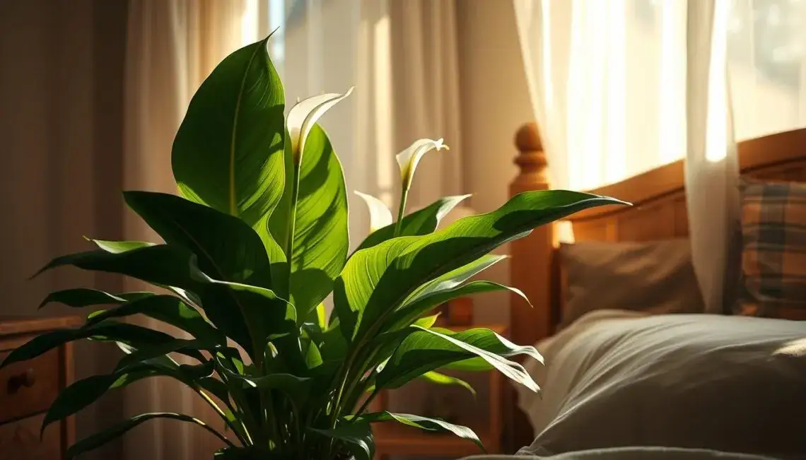 Czy skrzydłokwiat może stać w sypialni? Odkryj jego zalety i wady