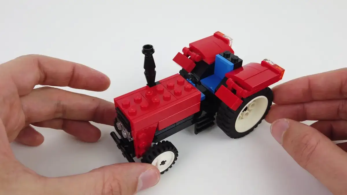 Jak zbudować traktor z LEGO - prosta instrukcja krok po kroku