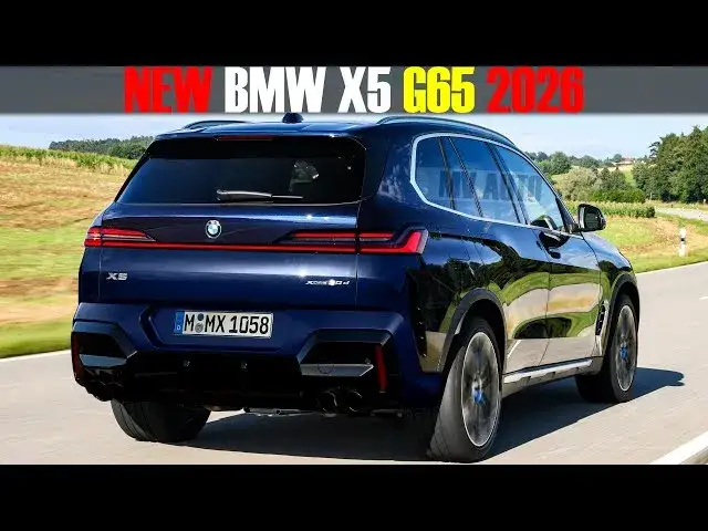 Kiedy nowe BMW X5 G65? Premiera, iX5, design i przewidywane ceny