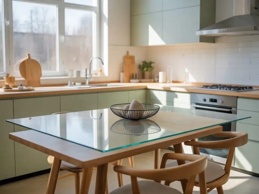 Jakie szkło na blat stołu? Bezpieczeństwo, estetyka, wybór