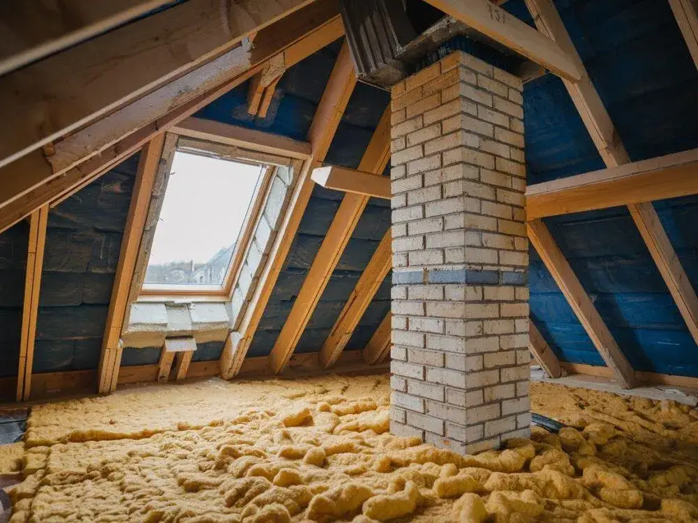 Jak ocieplić komin na strychu, aby poprawić efektywność energetyczną?