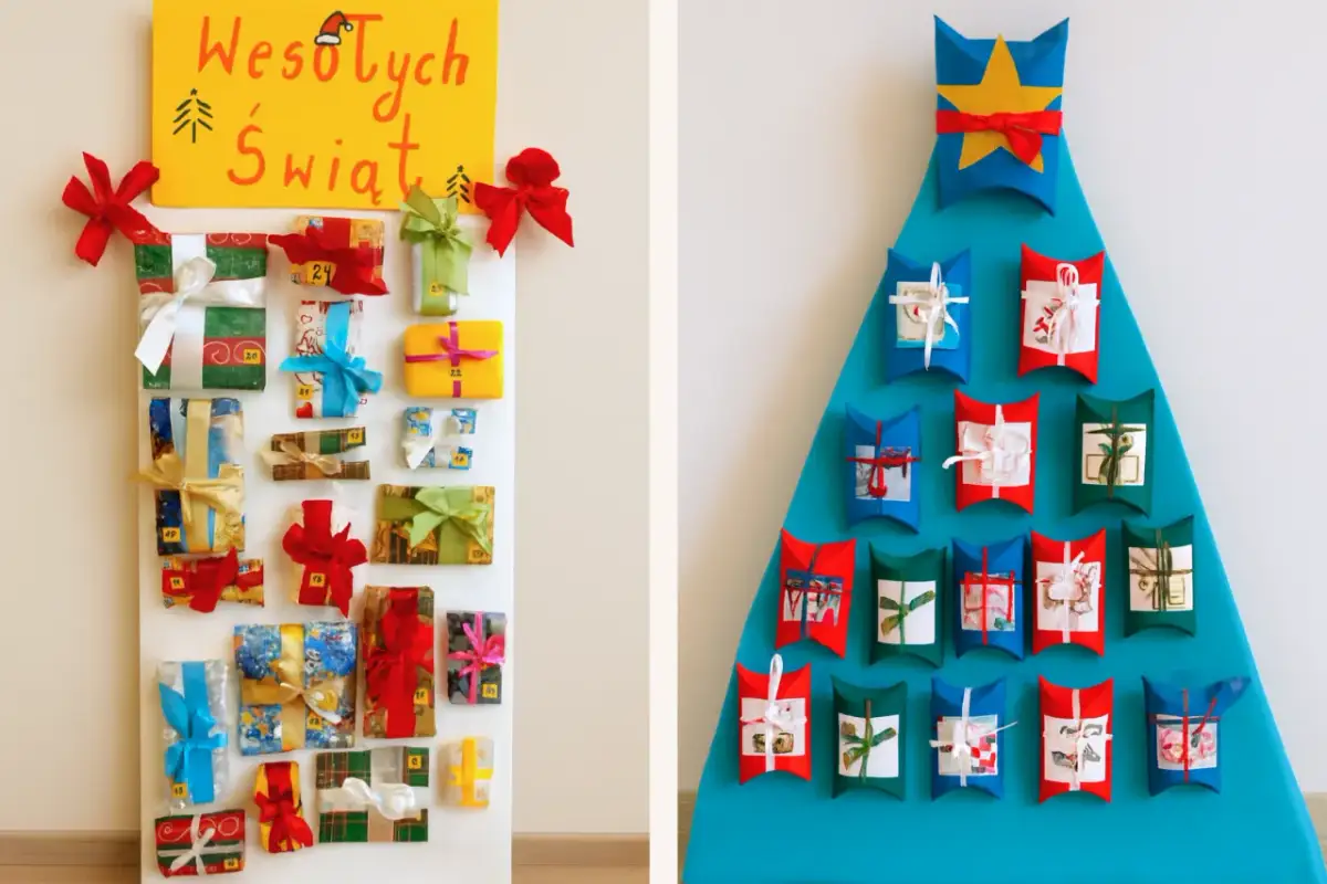 Kalendarz adwentowy DIY: Jak stworzyć magiczny prezent? Poradnik.