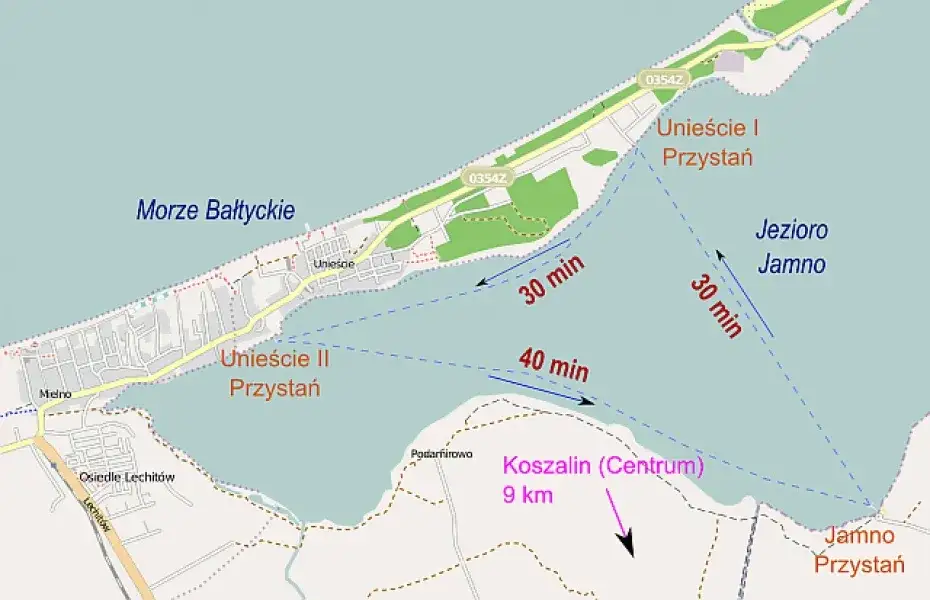 Koszalin Mielno ile km? Sprawdź najkrótszą trasę i czas podróży