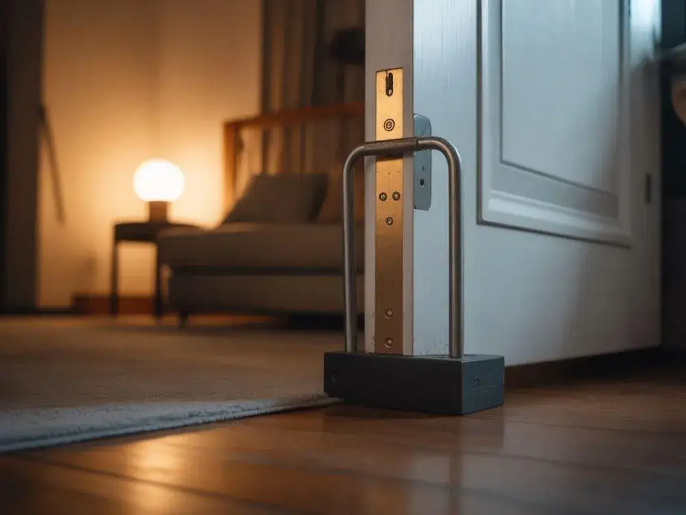 Jak zablokować drzwi od wewnątrz? Domowe triki i gadżety