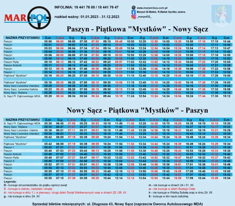 Marpol rozkład jazdy: Znajdź kurs, kup bilet, podróżuj wygodnie!