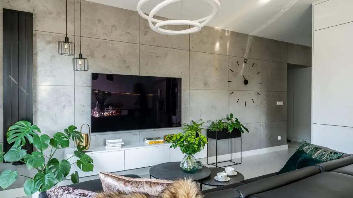 Jaki kolor ściany za telewizorem? Odkryj najlepsze opcje dla wnętrza