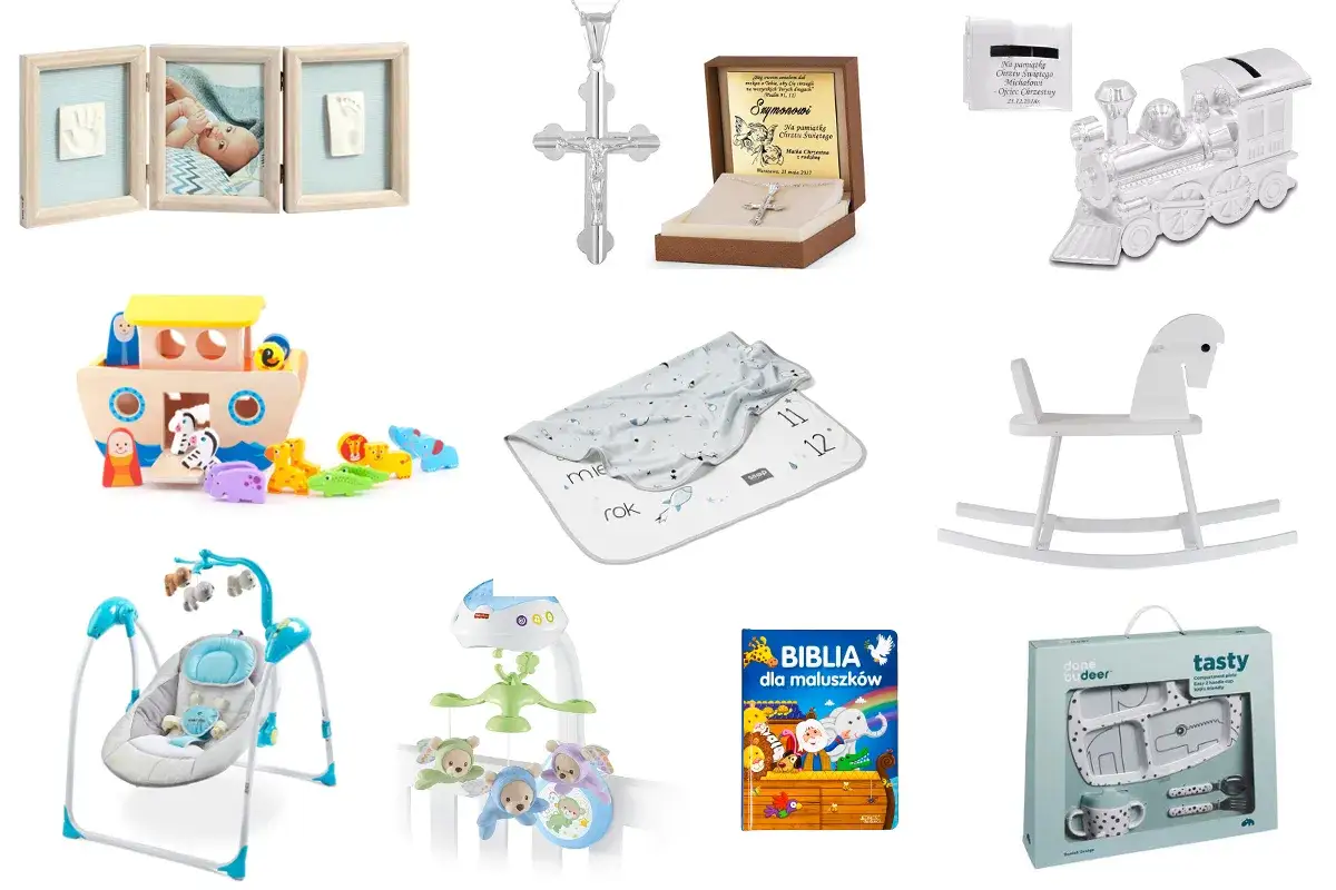 Prezent na chrzciny dla chłopca: 25+ pomysłów, które zachwycą