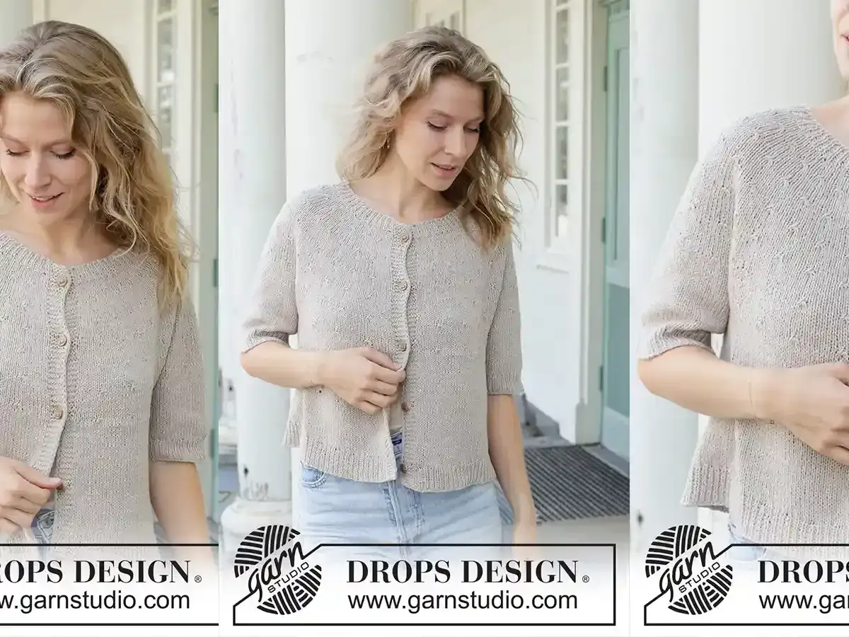 Sweter na drutach dla początkujących: Zrób go sama krok po kroku