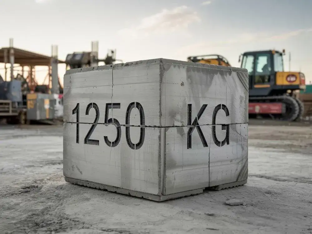 Ile waży kubik betonu? Waga, typy i wpływ na budowę