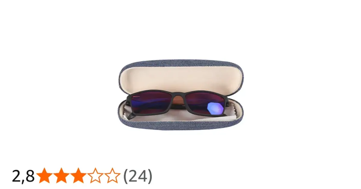 Okulary dla daltonistów w etui.