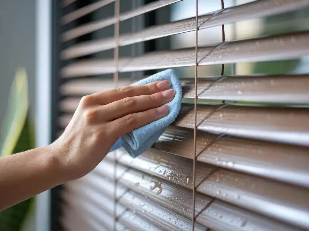 Skuteczne sposoby na wyczyszczenie rolet dzień noc z pleśni