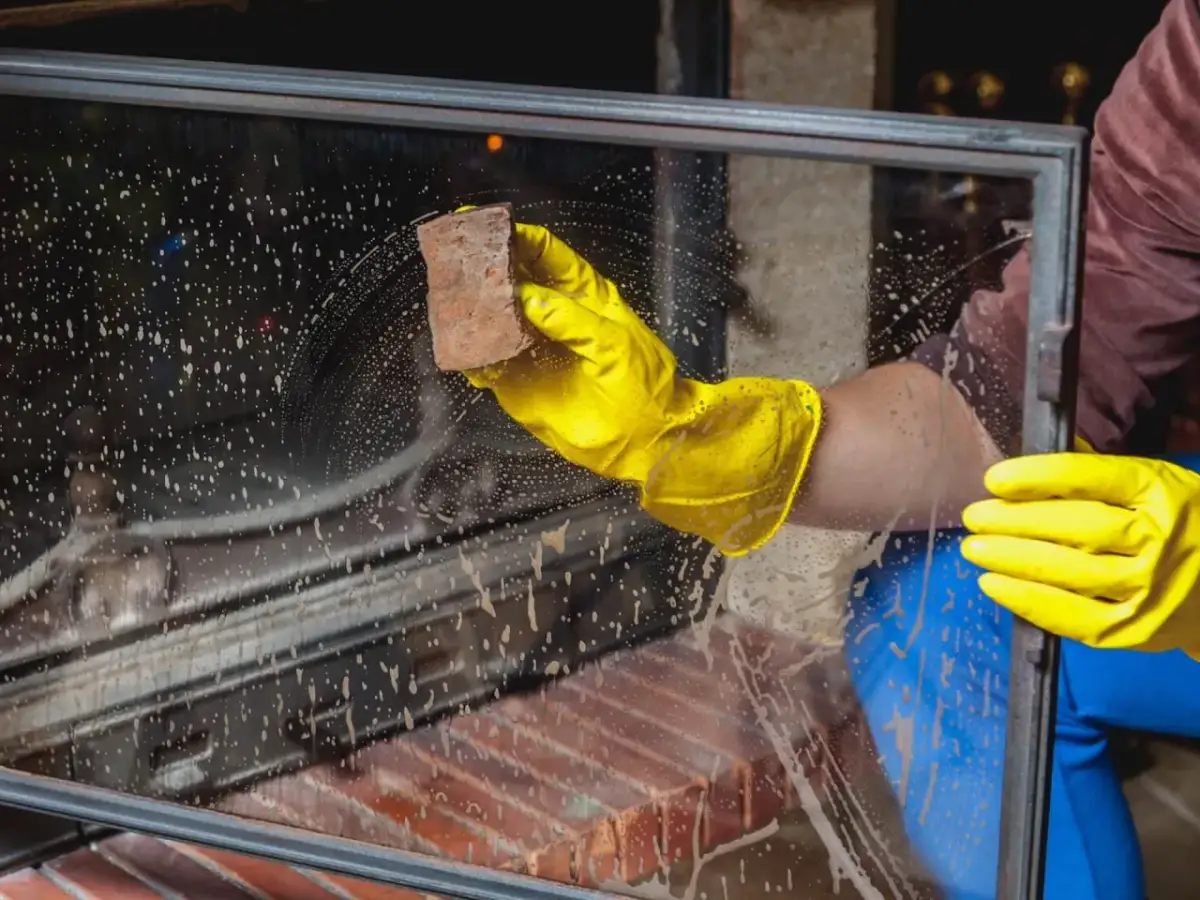 Czym czyścić szybę w kominku? Domowe sposoby i profesjonalne triki