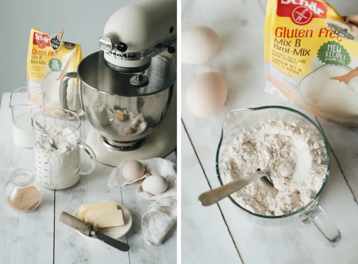 Sekret idealnych ciast drożdżowych: Domowy mix bezglutenowy