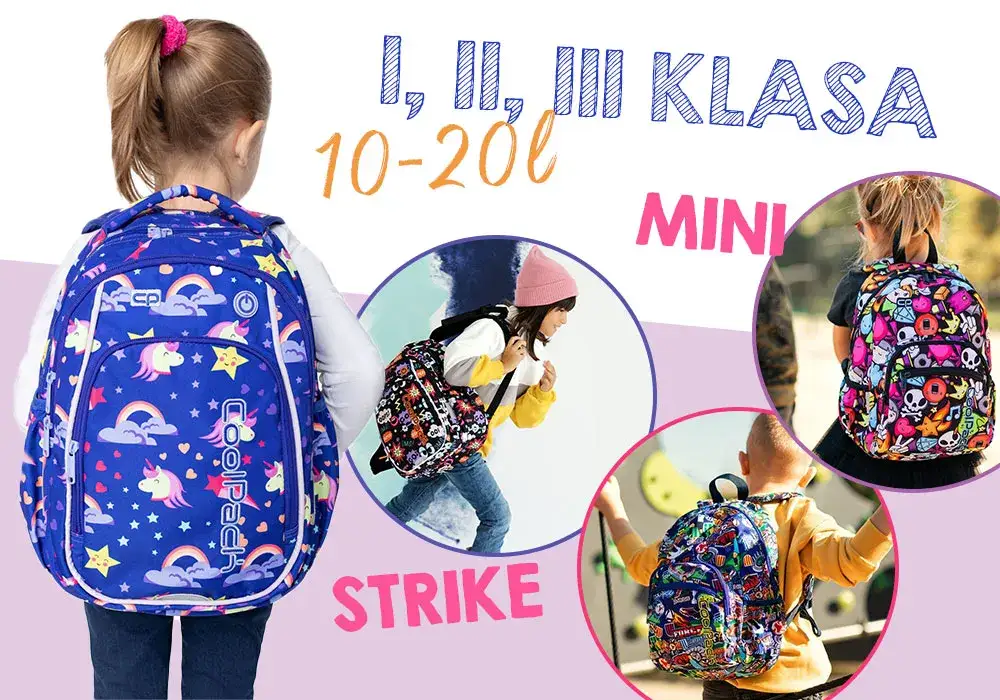 Plecak do 1 klasy: Jaka pojemność, by chronić kręgosłup?