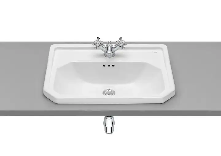 Umywalka retro wpuszczana w blat - elegancja i funkcjonalność w łazience