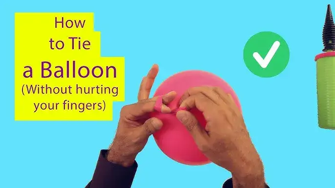 Jak zawiązać balon, aby uniknąć wypuszczania powietrza i frustracji