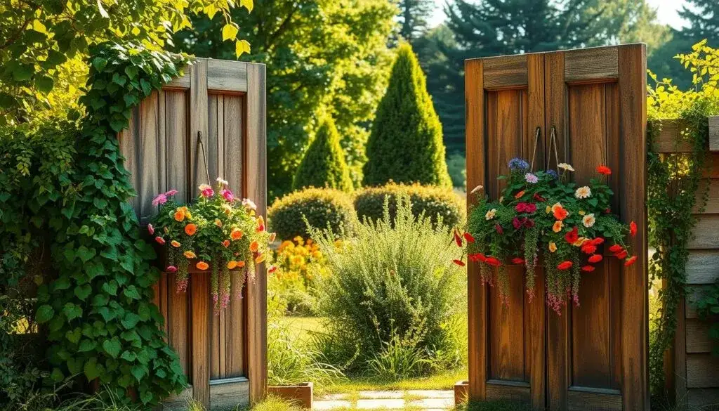 Jak wykorzystać stare drzwi w ogrodzie: kreatywne pomysły na DIY