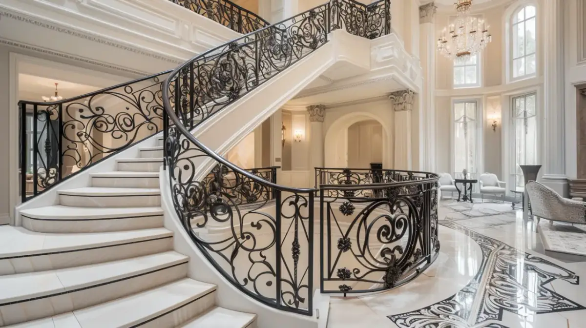 Kute Balustrady: Klasyka i Elegancja na Schodach i Balkonie