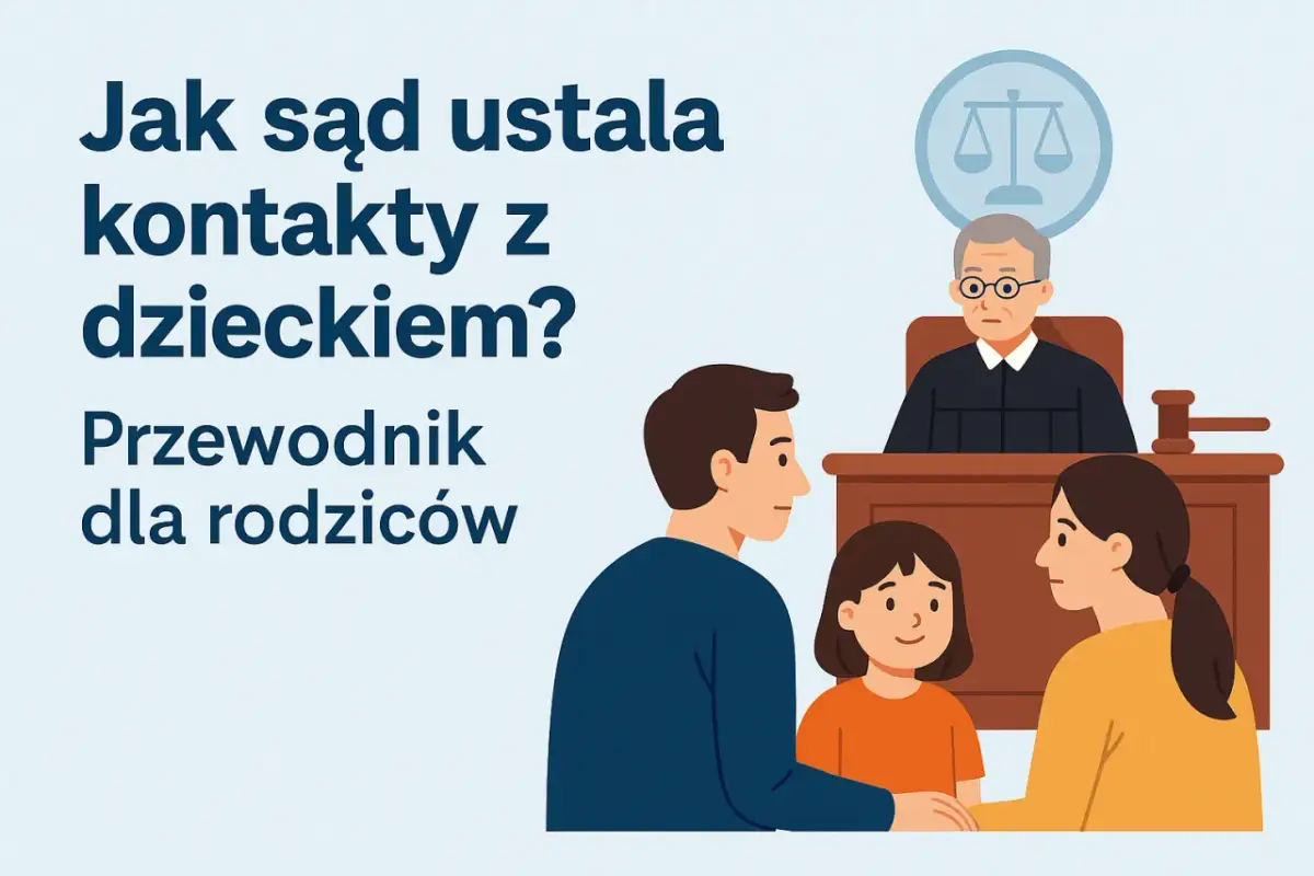 Jak ustalić kontakty z dzieckiem w sądzie? Praktyczny poradnik